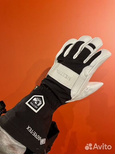 Перчатки Hestra army leather heli SKI