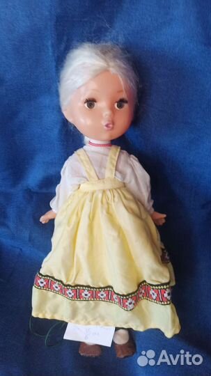Кукла Алёнушка СССР советская винтаж