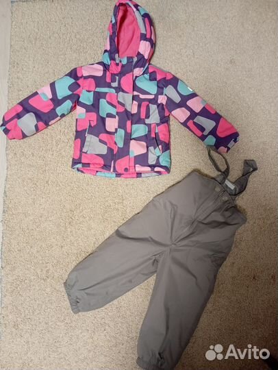 Демисезонный костюм 98