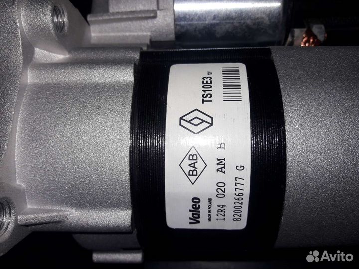 Стартер ларгус логан