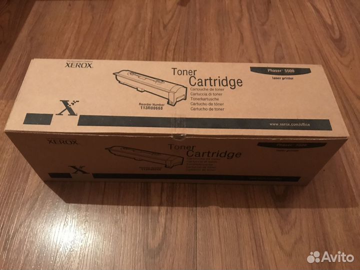 Оригинальный тонер-картридж 113R00668