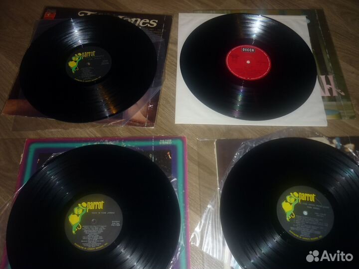 Винил Tom Jones 4 штуки