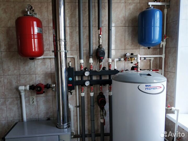 Монтаж Отопление Теплый пол Вода Канализация