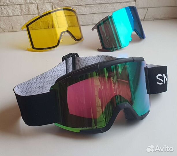 Маска Smith Suad с тремя линзами