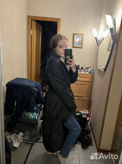 Пальто женское стеганое 46 48