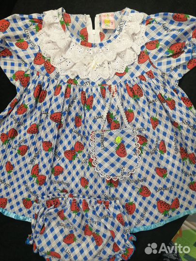 Платье с шортами