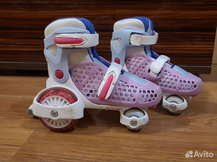 Роликовые коньки детские раздвижные