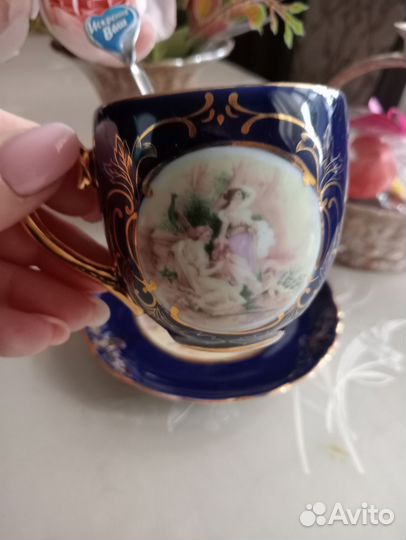 Чайная пара фарфор