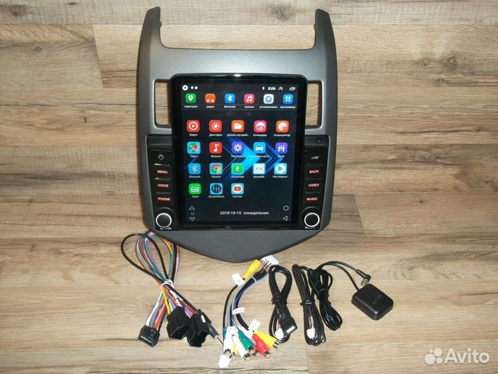 Магнитола Chevrolet Aveo T300 Tesla Android