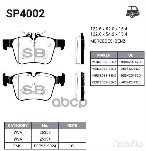 SP4002 SP4002 Sangsin brake