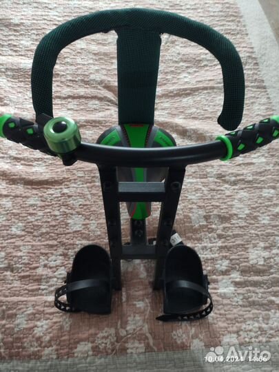 Детское велокресло переднее