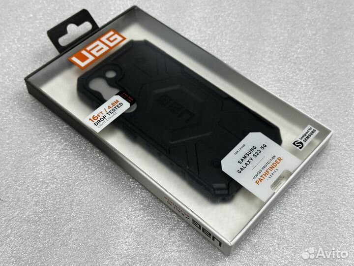 Чехол Uag Pathfinder для Samsung Galaxy S23, Black