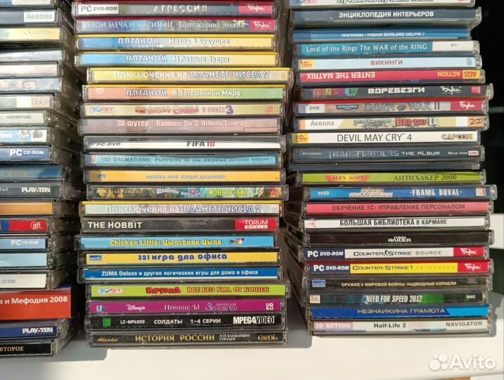 Компьютерные игры диски для пк