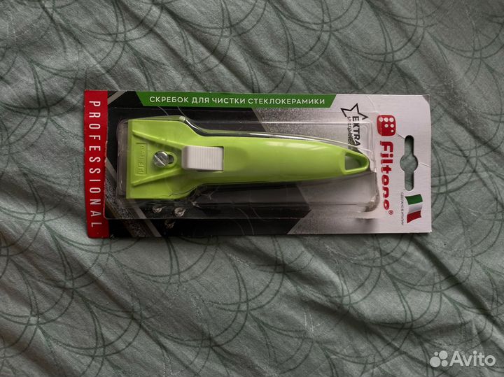 Скребок для чистки стеклокерамических плит