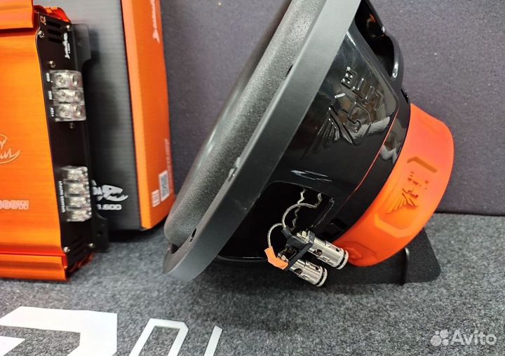 Комплект усилитель+сабвуфер