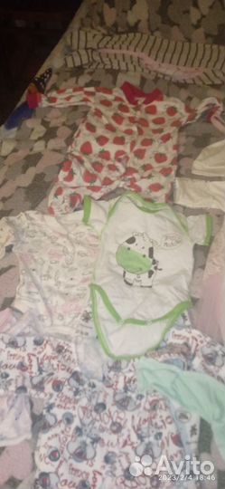 Продам пакет детских вещей от 0 до года в хорошем
