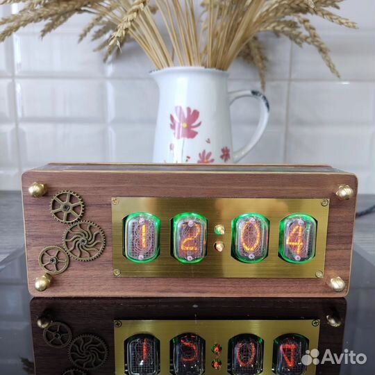 Часы настольные. nixie clock