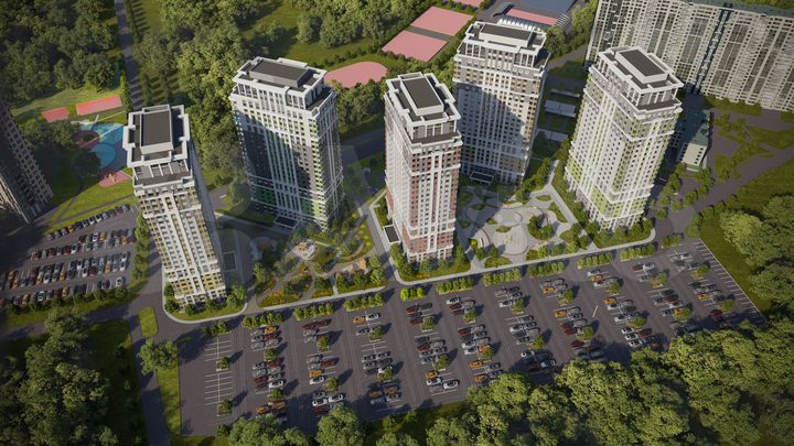 2-к. квартира, 70,1 м², 25/26 эт.