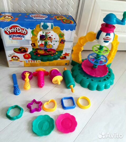 Play doh Карусель сладости