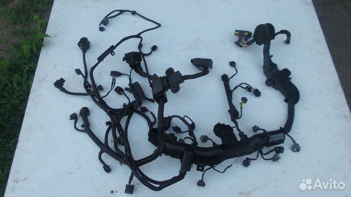 Проводка коса жгут мотора genesis G70