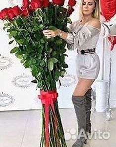 Высокие розы Гигантские розы с доставкой