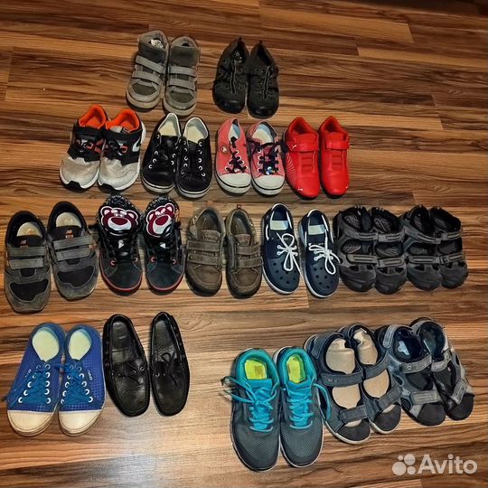 Кроссовки,мокасины,Crocs,Ecco Geox,minimen