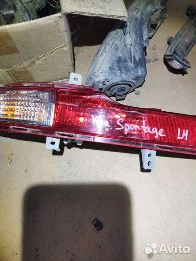 Фонарь левый в бампер Kia Sportage 3