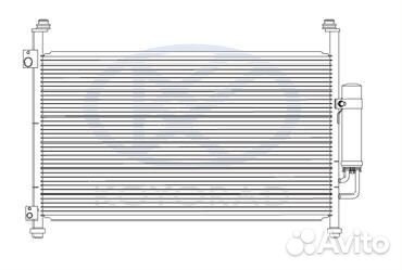 Радиатор кондиционера для хонда Civic 2006-2011