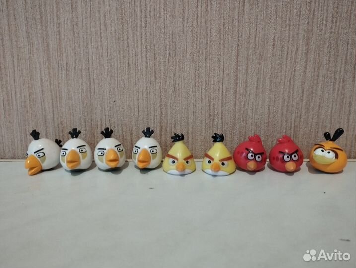 Фигурки Angry Birds. Из киндер сюрприза