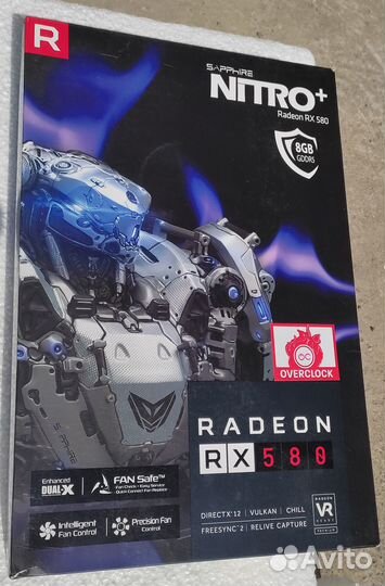 Продаю видеокарту RX580 8G