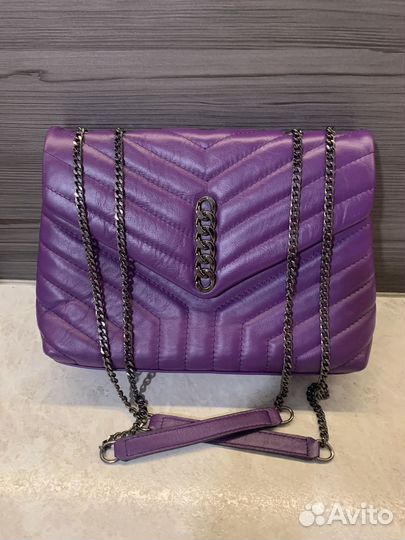 Сумка женская натуральная кожа италия