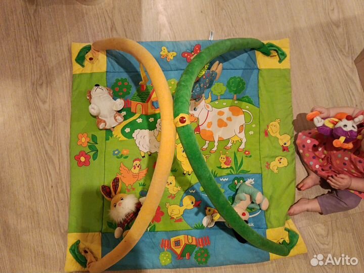 Развивающий коврик 2шт