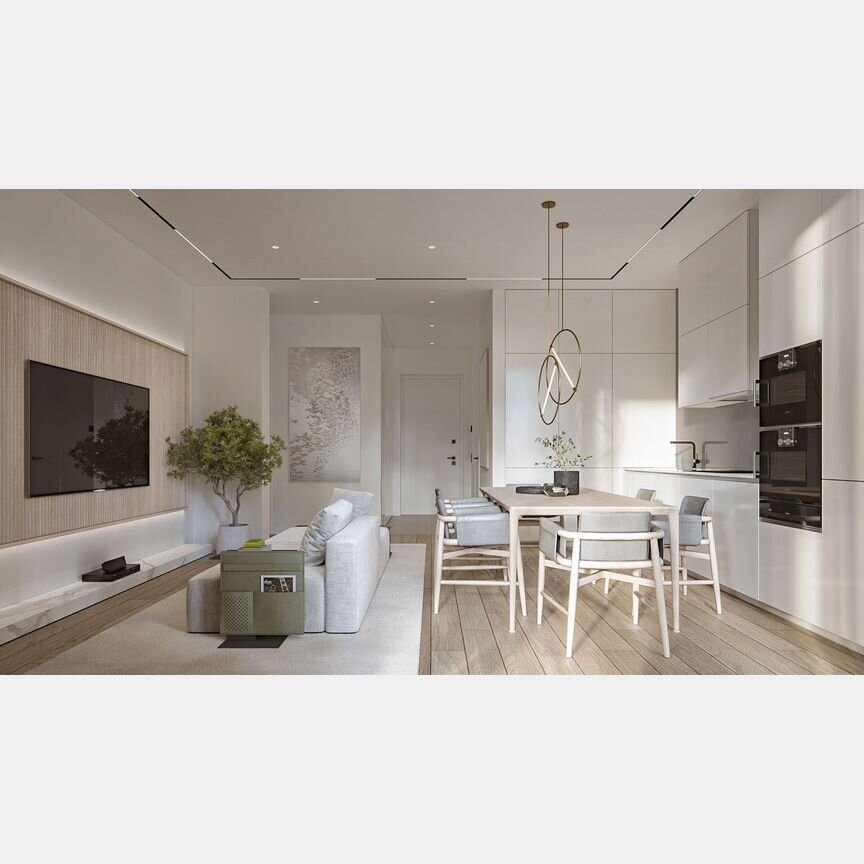 1-к. квартира, 51,7 м², 6/20 эт.