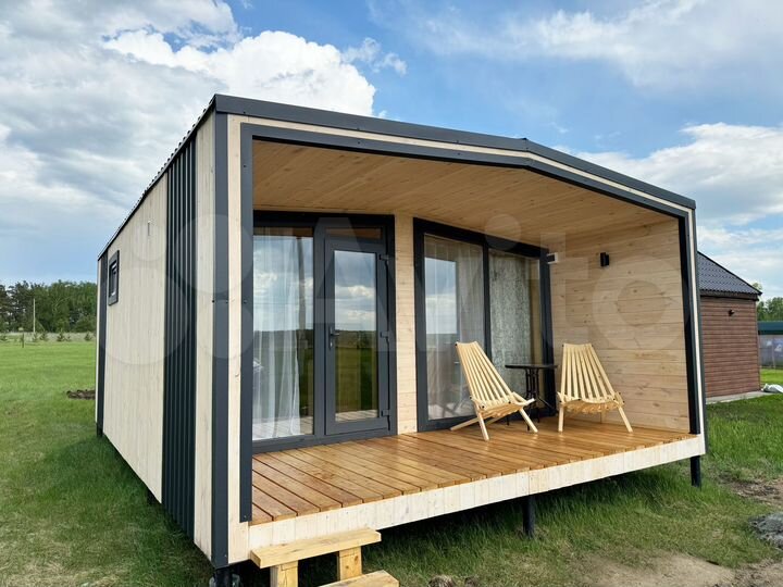 Дом 35 м² на участке 5,3 сот.