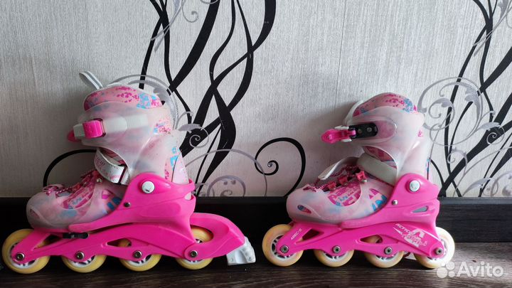 Роликовые коньки детские раздвижные