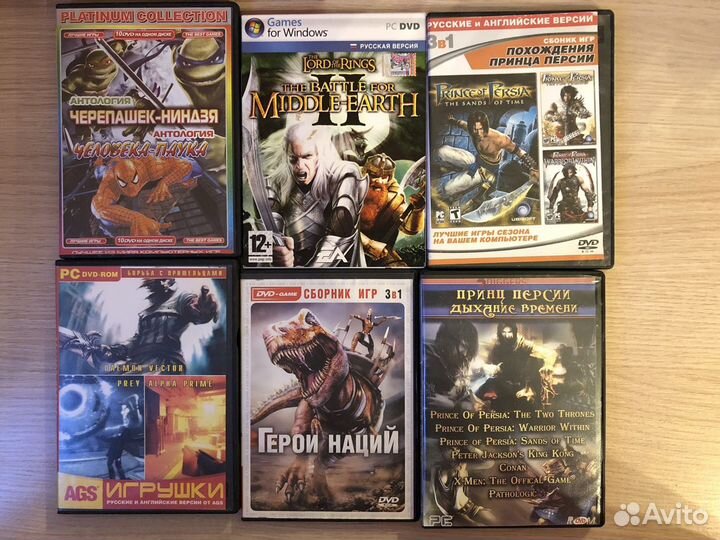 DVD диски игры