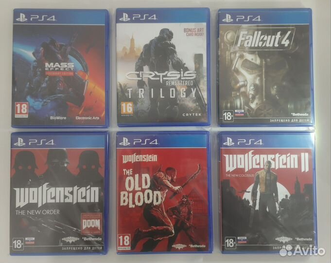 Диски для PS4 / PS5