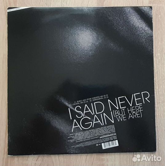 Пластинка rachel stevens-I Said Never Again 2005г