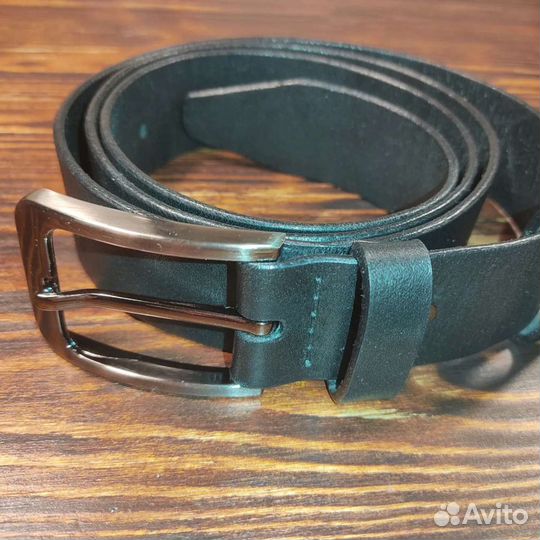Мужской кожаный ремень ручной работы