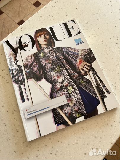 Журнал vogue italy