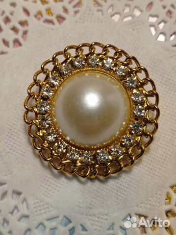 Броши, серьги, зажим для платка винтаж