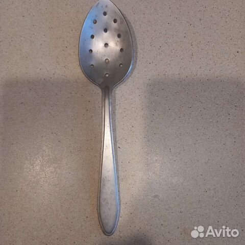 Ложка - шумовка СССР алюминевая