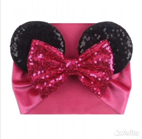 Повязка на голову с ушками