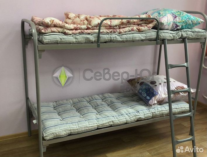 Кровать металлическая односпальная