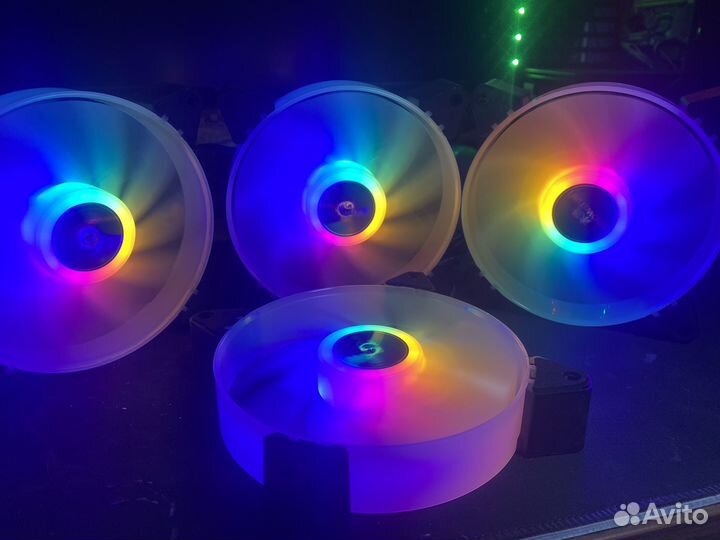 Кулеры вентиляторы RGB для корпуса 120 мм
