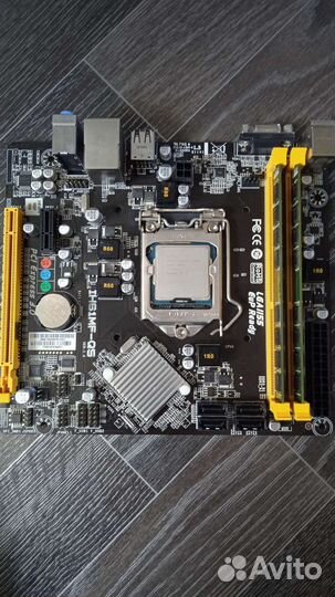 Комплект сокет lga1155 Xeon E-3 1230 v2 16гб озу