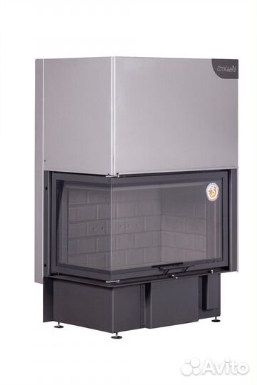 Камин Экокамин дельта 800 LB два стекла левая прин