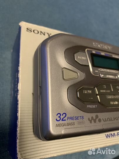 Кассетный плеер sony walkman WM-FX491