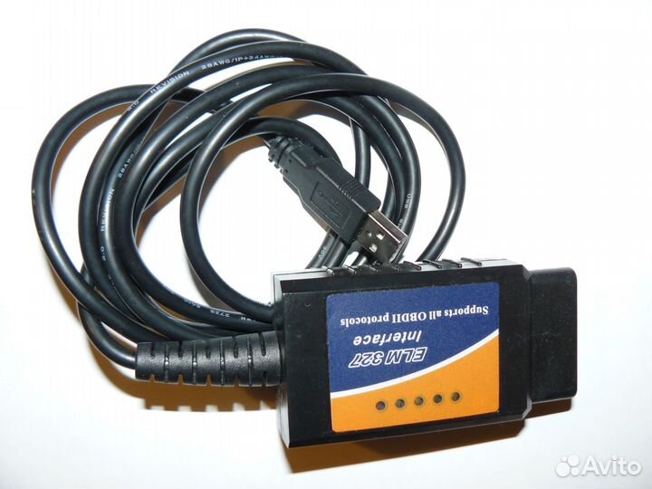 Кабели шнуры диагностические ELM-327 OBD-2