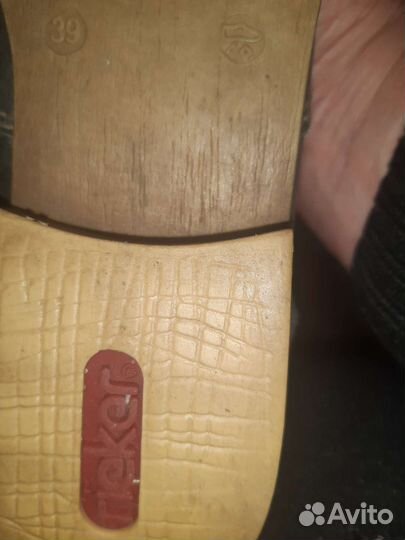 Сапоги осень весна женские 39 бу